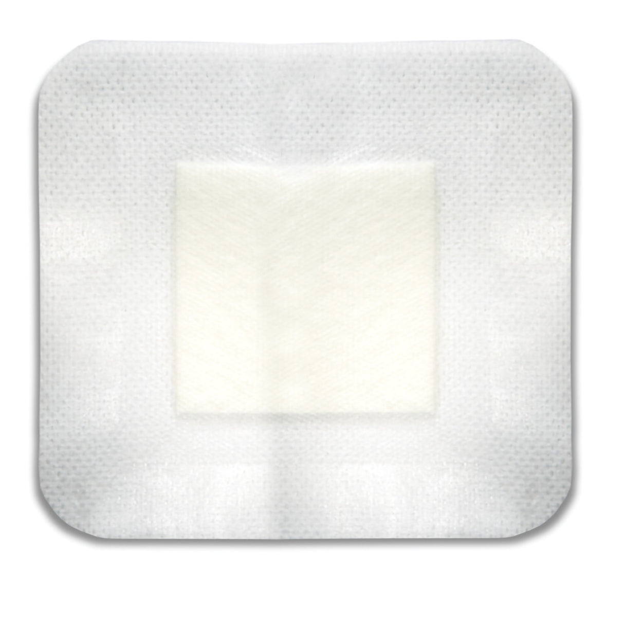 Composite Dressing Alldress® 6 X 6 Inch Square Sterile Waterproof Film Backing - BeHope