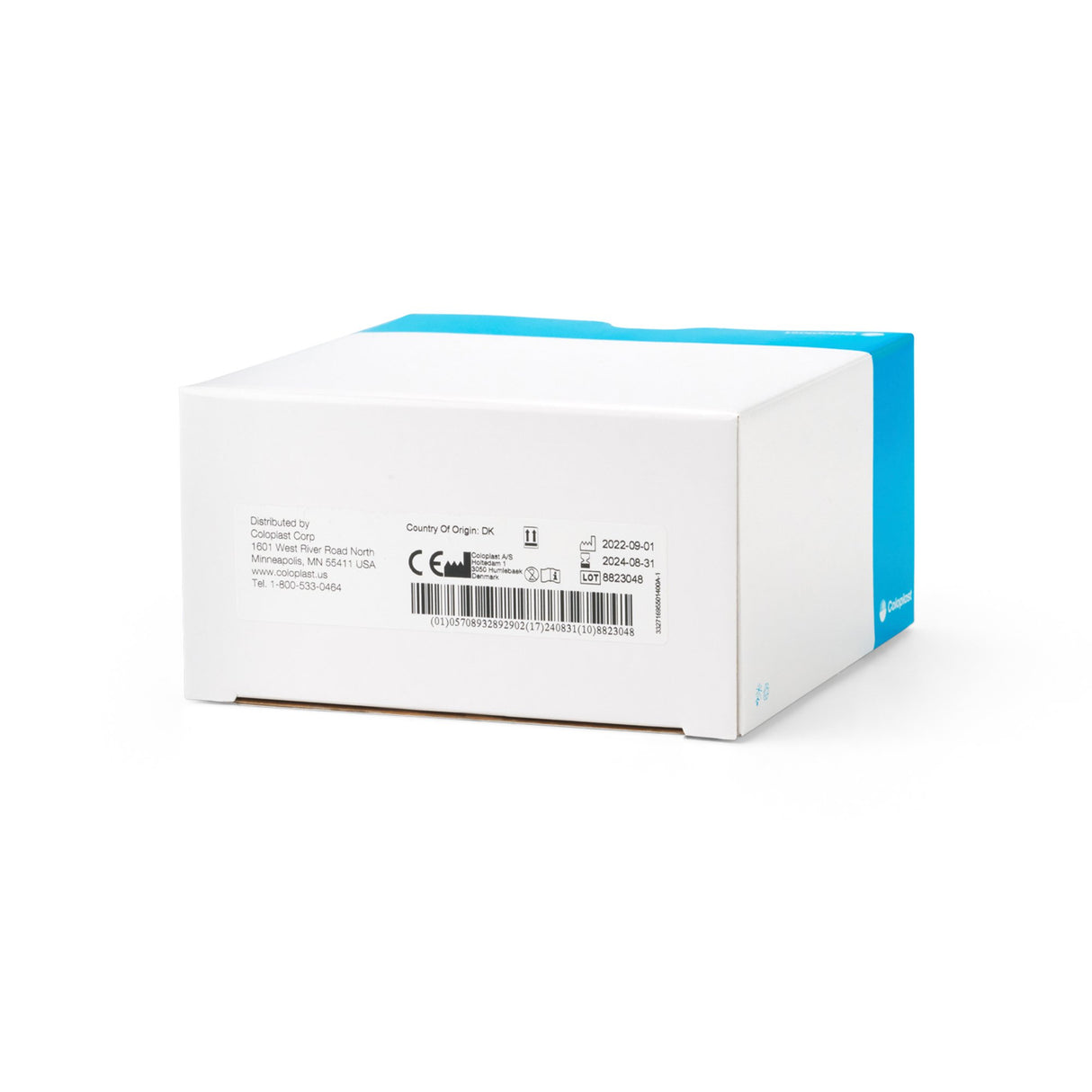 Ostomy Barrier SenSura® Mio Click Precut, Standard Wear Elastic Adhesive 50 mm Flange Red Code System 1-1/8 Inch Opening - BeHope