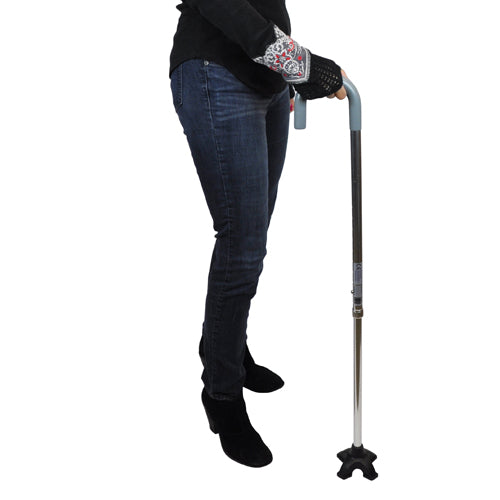 Stand Up For Your Cane Quadruple Cane Tip 3/4 Dia - BeHope