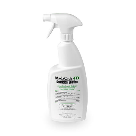 Surface Disinfectant Cleaner MadaCide-FD® Germicidal Trigger Spray Liquid 32 oz. Bottle Alcohol Scent NonSterile - BeHope