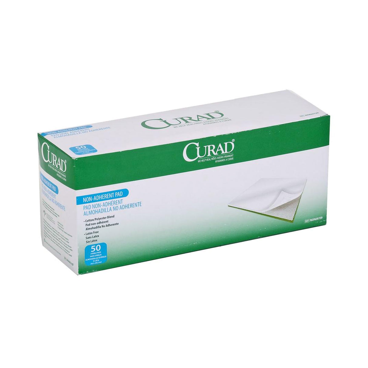 Non-Adherent Dressing Curad® 3 X 8 Inch Sterile 50 per Pack - BeHope