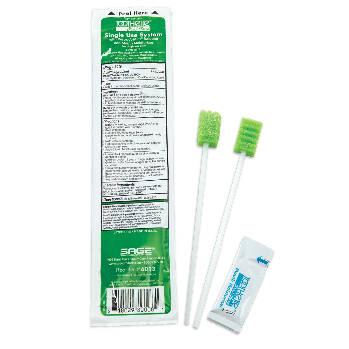 Oral Swab Kit Toothette® NonSterile - BeHope