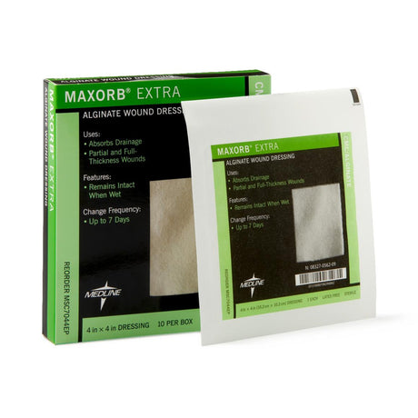 Alginate Dressing Maxorb® Extra 4 X 4 Inch Square - BeHope