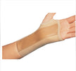 Wrist Brace ProCare® Low Profile / Contoured / Wraparound Aluminum / Cotton / Elastic Right Hand Beige Large - BeHope