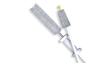 Double-header Combination Ceaning Brush 20 Per Case For Endoscopy - Behope