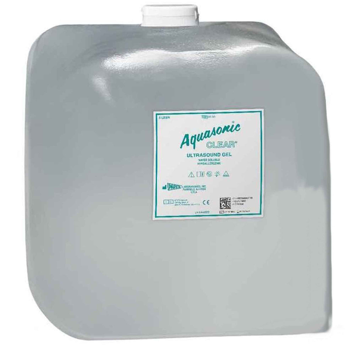 Ultrasound Gel Aquasonic Clear® High Viscosity 5 Liter Jug NonSterile - BeHope