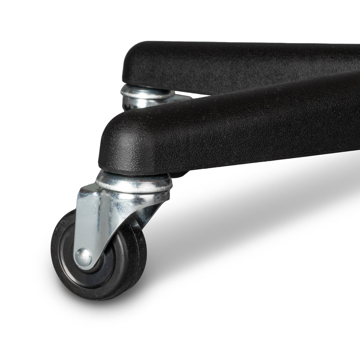 Mobile Instrument Stand Tech-Med Hand Operated Single Post 5-Leg Base Small Tray - BeHope