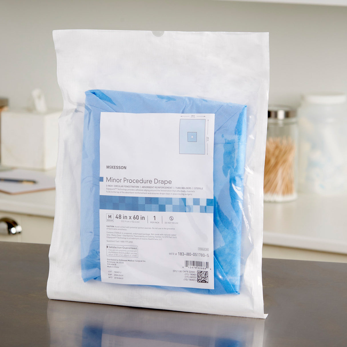 Surgical Drape McKesson Minor Procedure Drape 48 W X 60 L Inch Sterile - BeHope