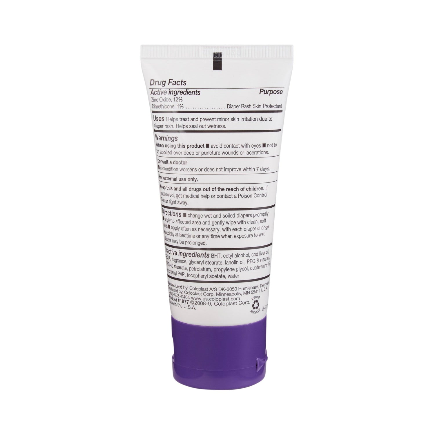 Skin Protectant Baza® Protect 2 oz. Tube Scented Cream CHG Compatible - BeHope