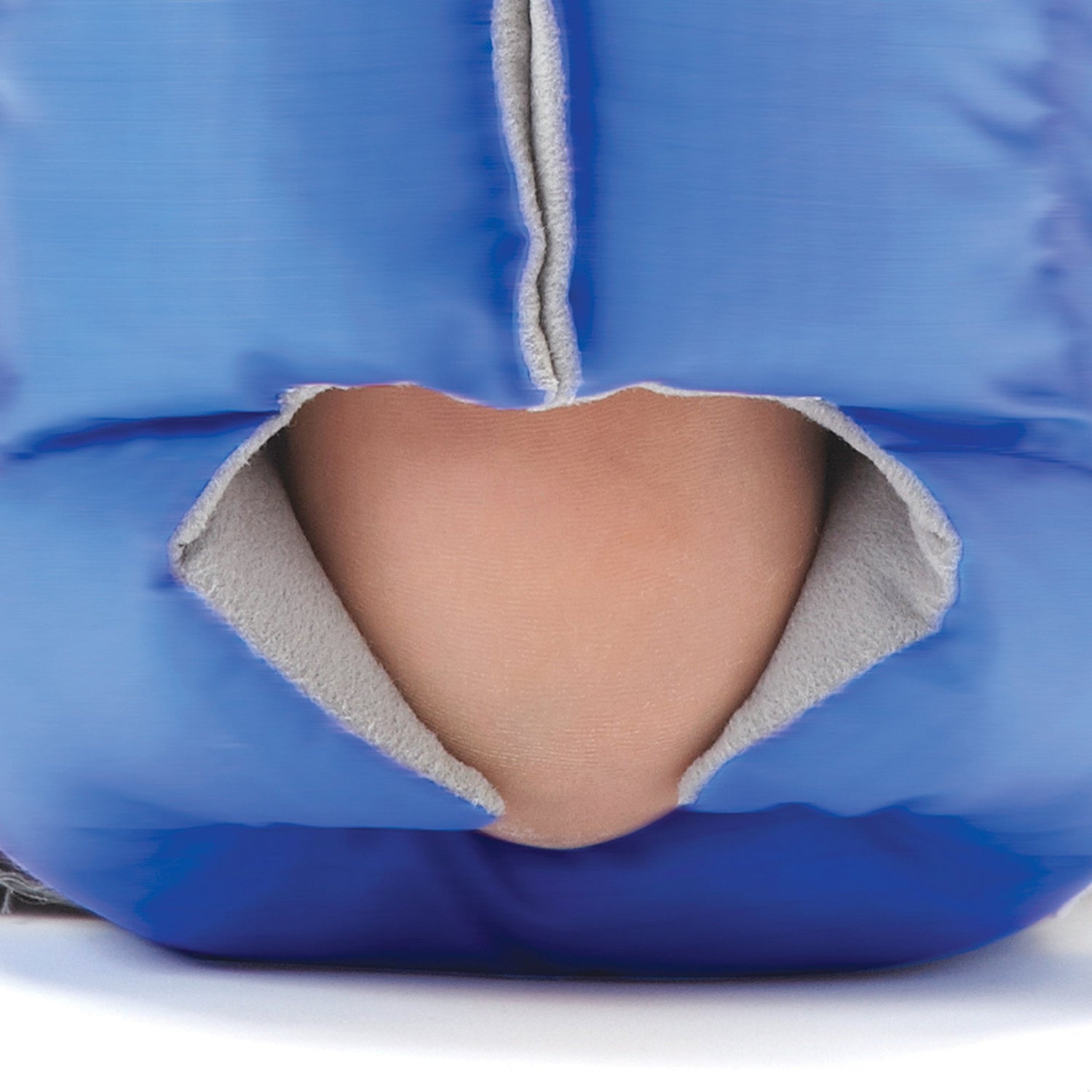 Heel Protection Boot Prevalon® Heel Protector I One Size Fits Most Black / Blue - BeHope