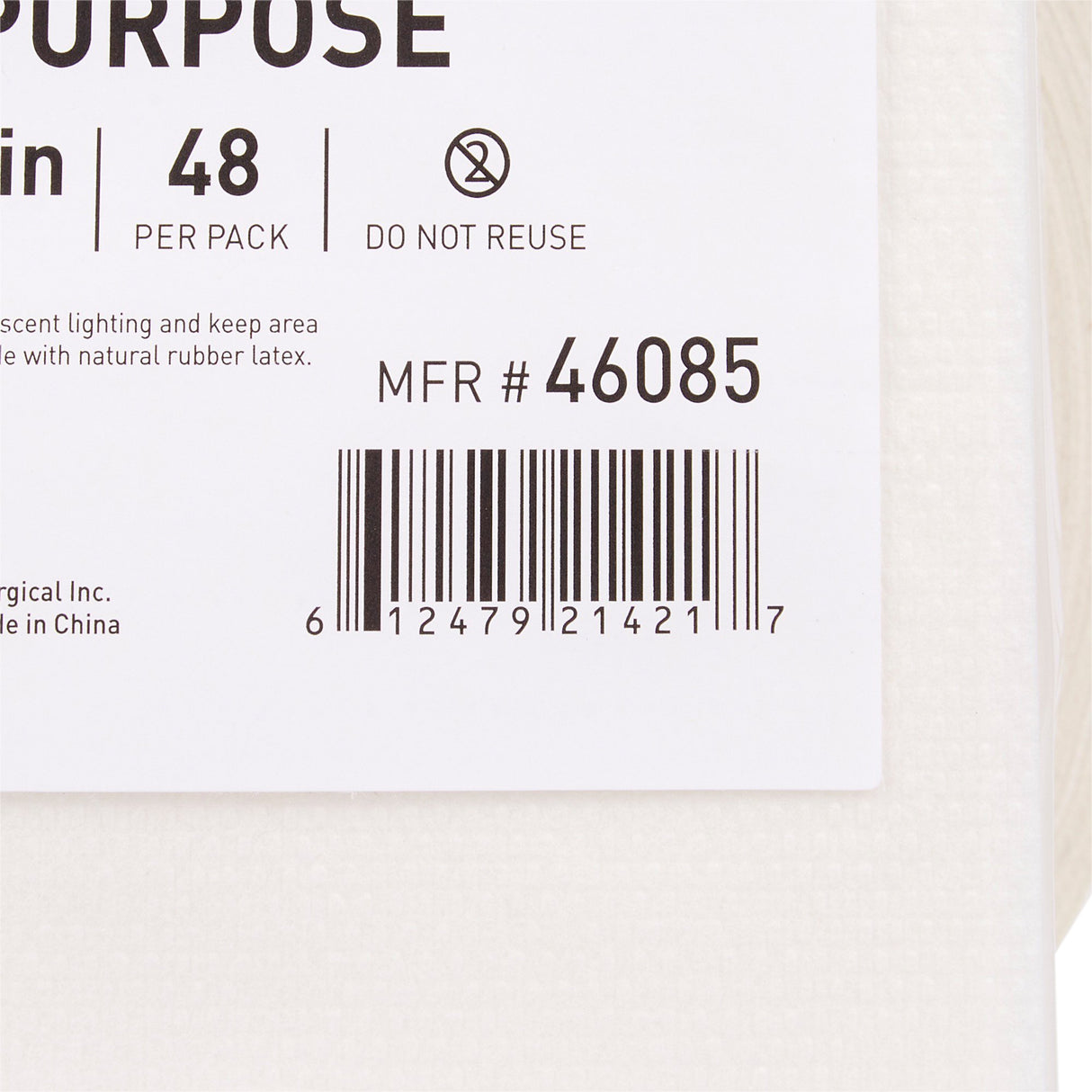 Task Wipe McKesson Medium Duty White NonSterile 9 X 12-1/2 Inch Disposable - BeHope