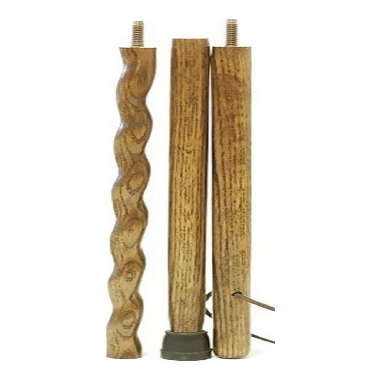 Walking Stick Brazos™ Twisted Traveler's Stick Wood 55 Inch Height Tan Oak - BeHope