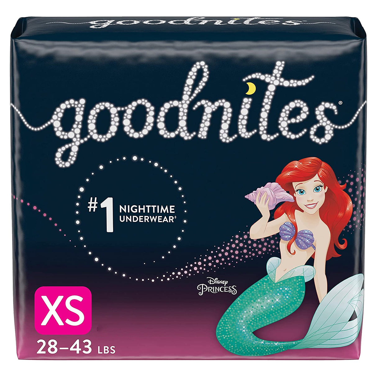 Female Youth Absorbent Underwear GoodNites® Pull On with Tear Away Seams X-Small Disposable Heavy Absorbency - BeHope