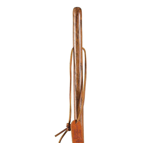 Walking Stick Brazos™ Twisted HitchHiker Wood 58 Inch Height Brown Oak - BeHope
