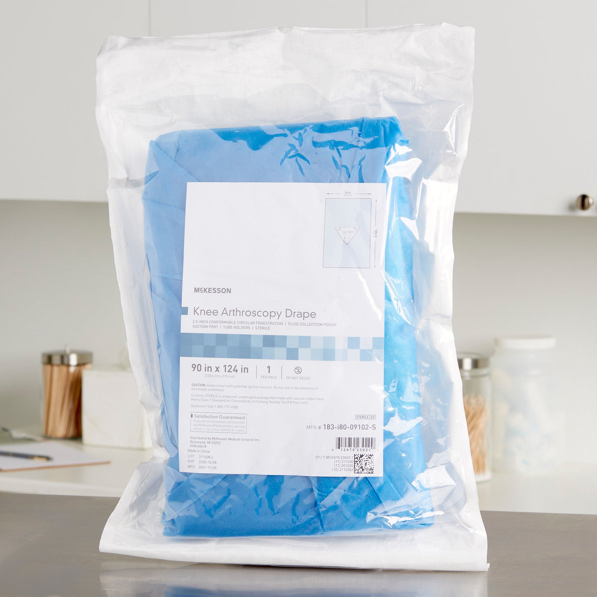 Orthopedic Drape McKesson Arthroscopic Knee Drape 90 W X 124 L Inch Sterile - BeHope