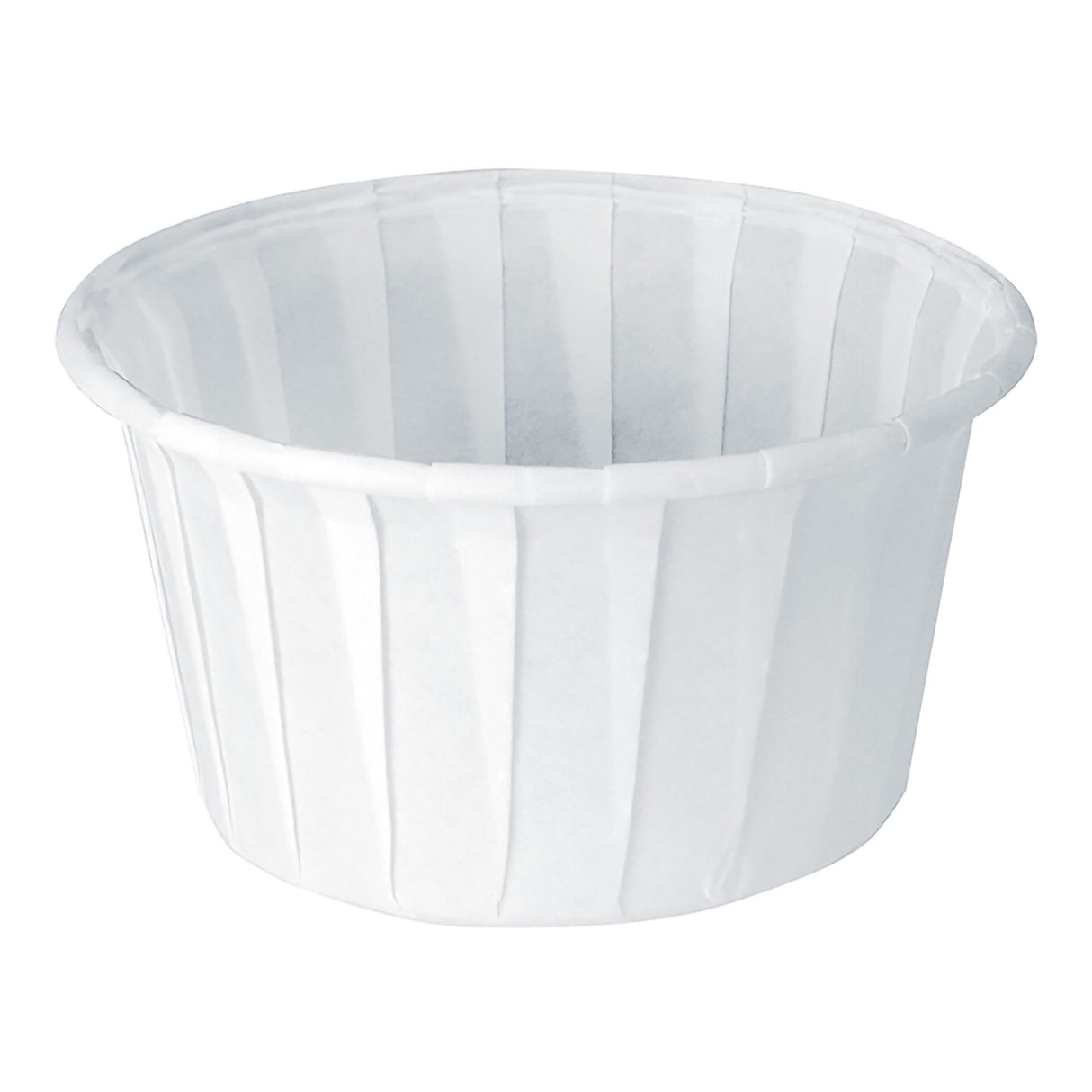 Souffle Cup Solo® 4 oz. White Paper Disposable - BeHope