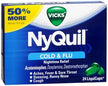 Cold and Cough Relief NyQuil® 325 mg - 15 mg - 6.25 mg Strength Gelcap 24 per Box - BeHope