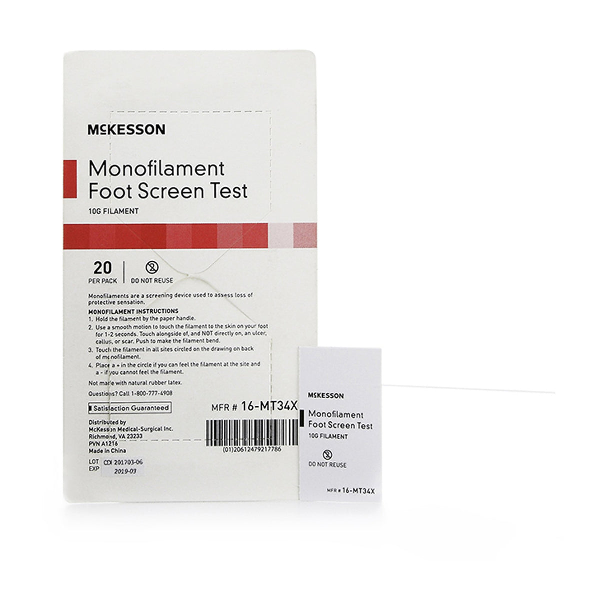 McKesson Monofilament Sensory Test 10 Gram - BeHope
