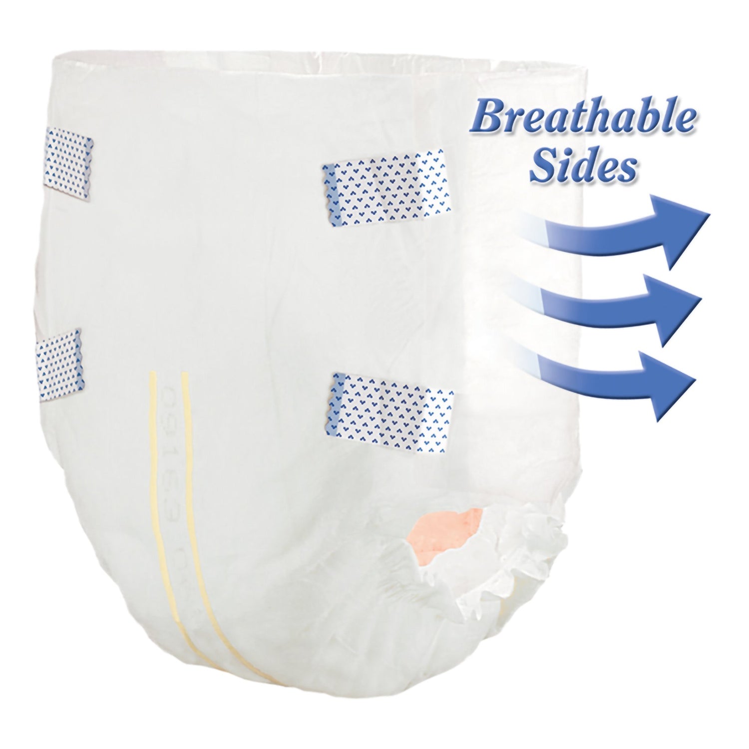 Unisex Adult Incontinence Brief Tranquility SmartCore™ 2X-Large Disposable Heavy Absorbency - BeHope