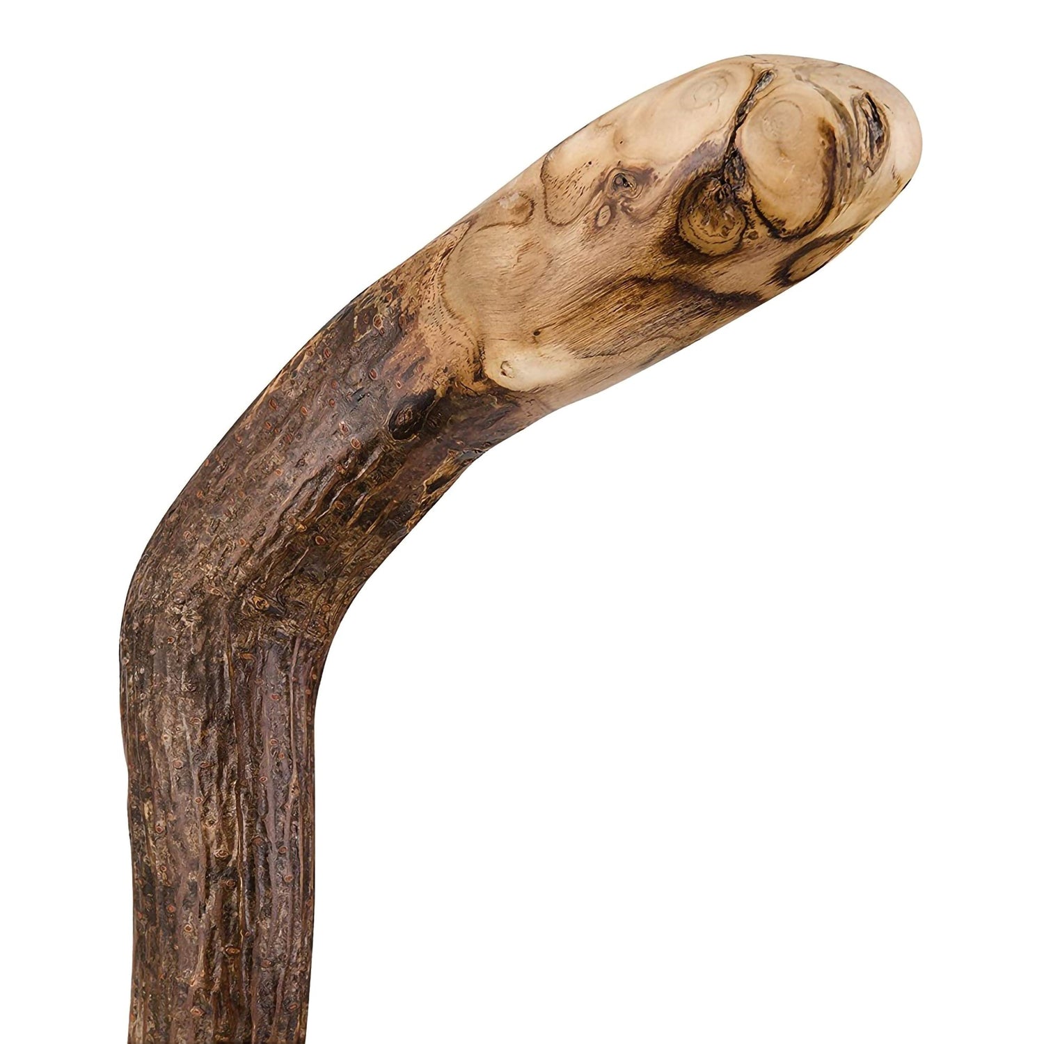 Walking Stick Brazos™ Knob Root Wood 37 Inch Height Natural Hardwood - BeHope