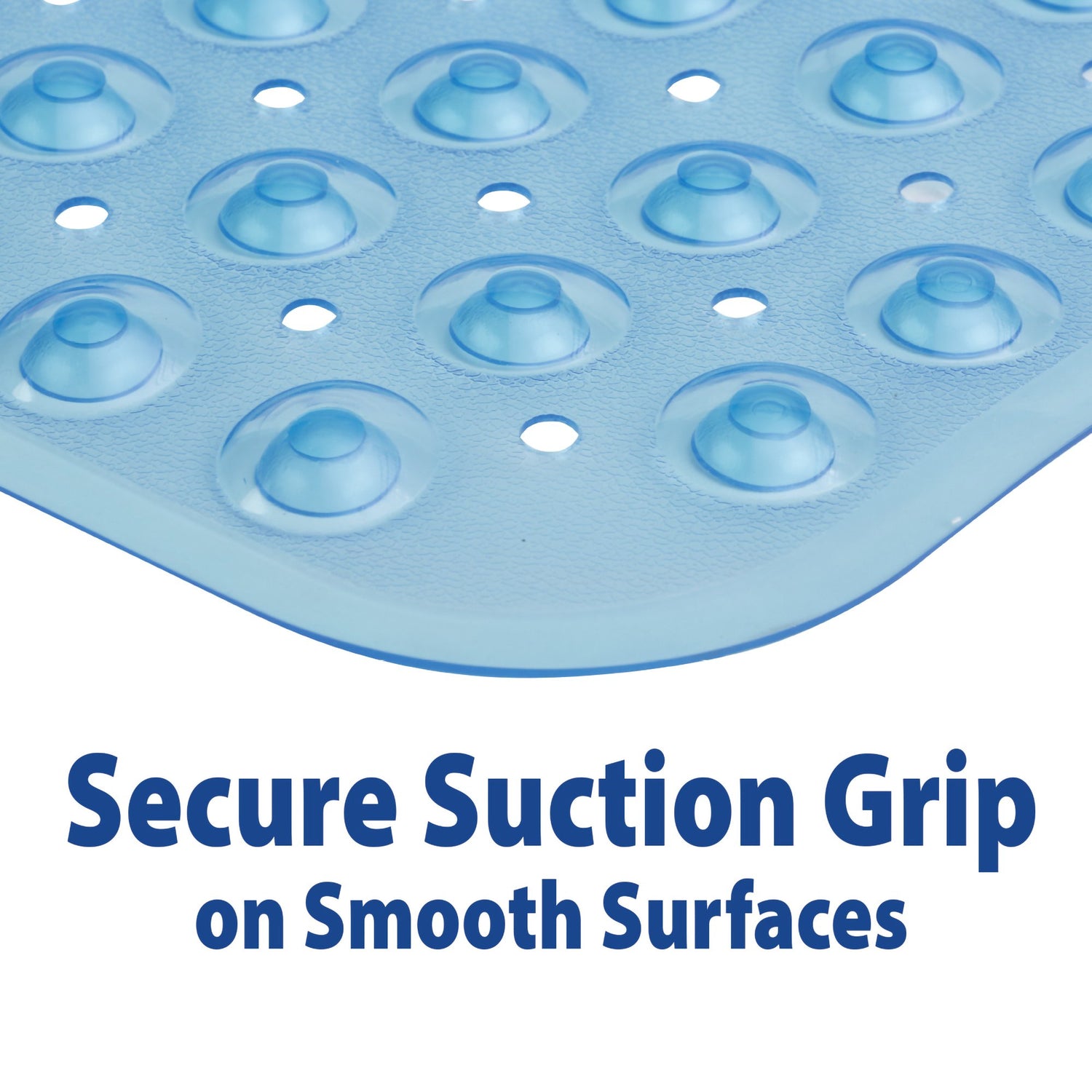 Non-Slip Bath Mat Theracare™ Vinyl 15 X 27 Inch - BeHope