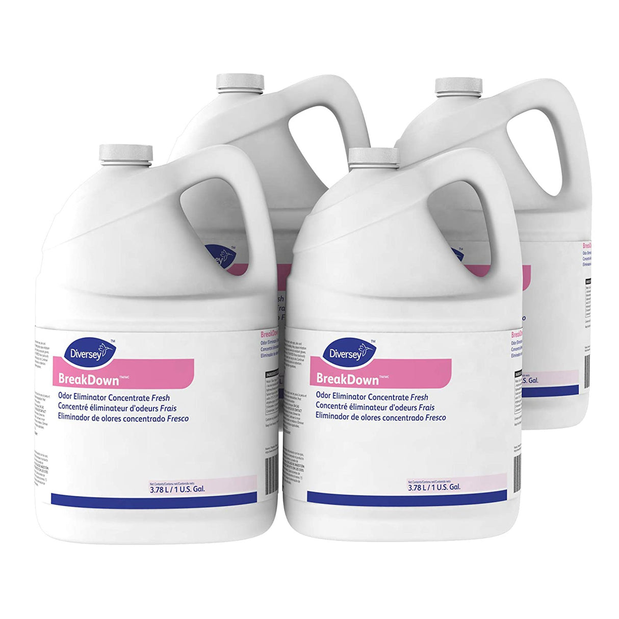 Deodorizer Diversey™ BreakDown™ Liquid Concentrate 1 gal. Jug Cherry Almond Scent - BeHope