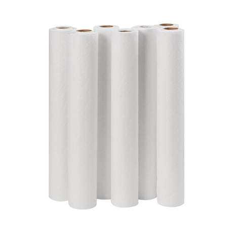 Table Paper McKesson 18 Inch Width 200 Foot Length White Smooth - BeHope