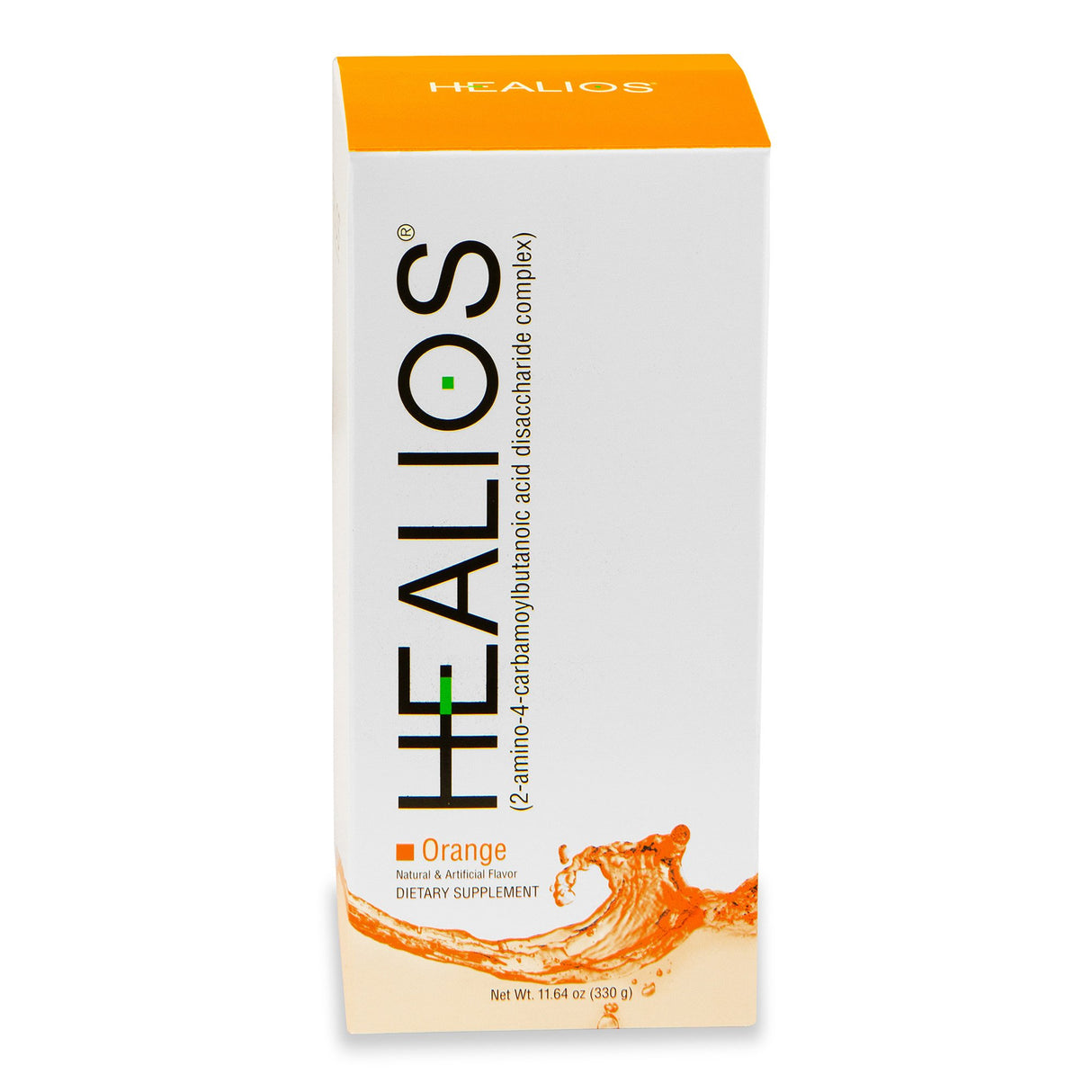 Oral Supplement Healios® Orange Flavor Powder 11.64 oz. Jar - BeHope