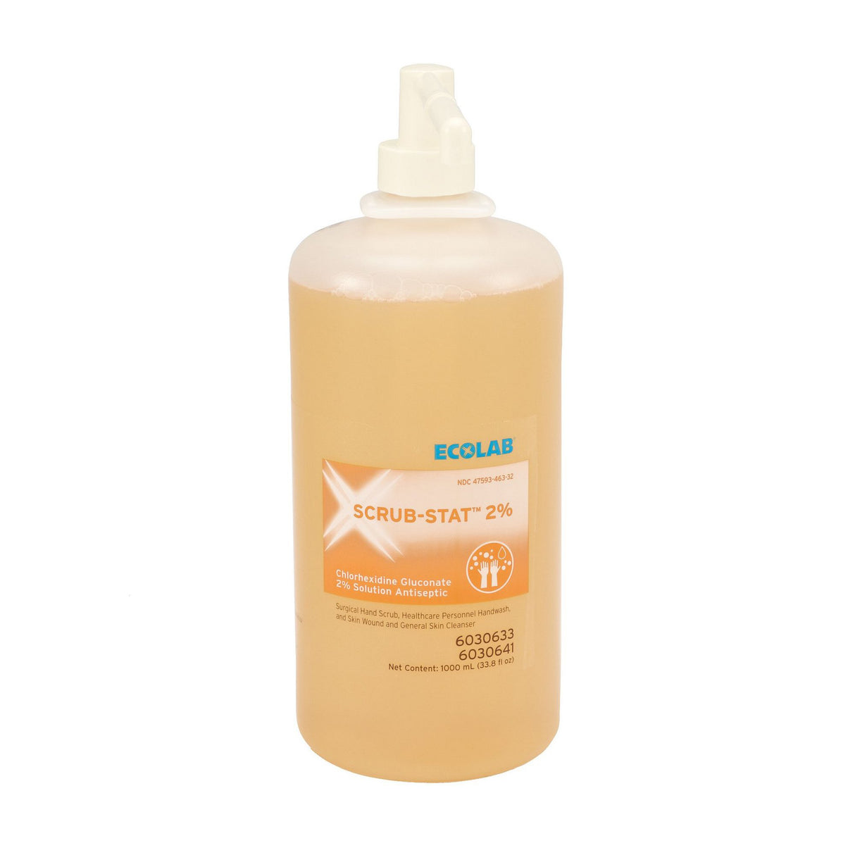 Surgical Scrub Solution Scrub-Stat™ 2% 1,000 mL Bottle 2% Strength CHG (Chlorhexidine Gluconate) NonSterile - BeHope