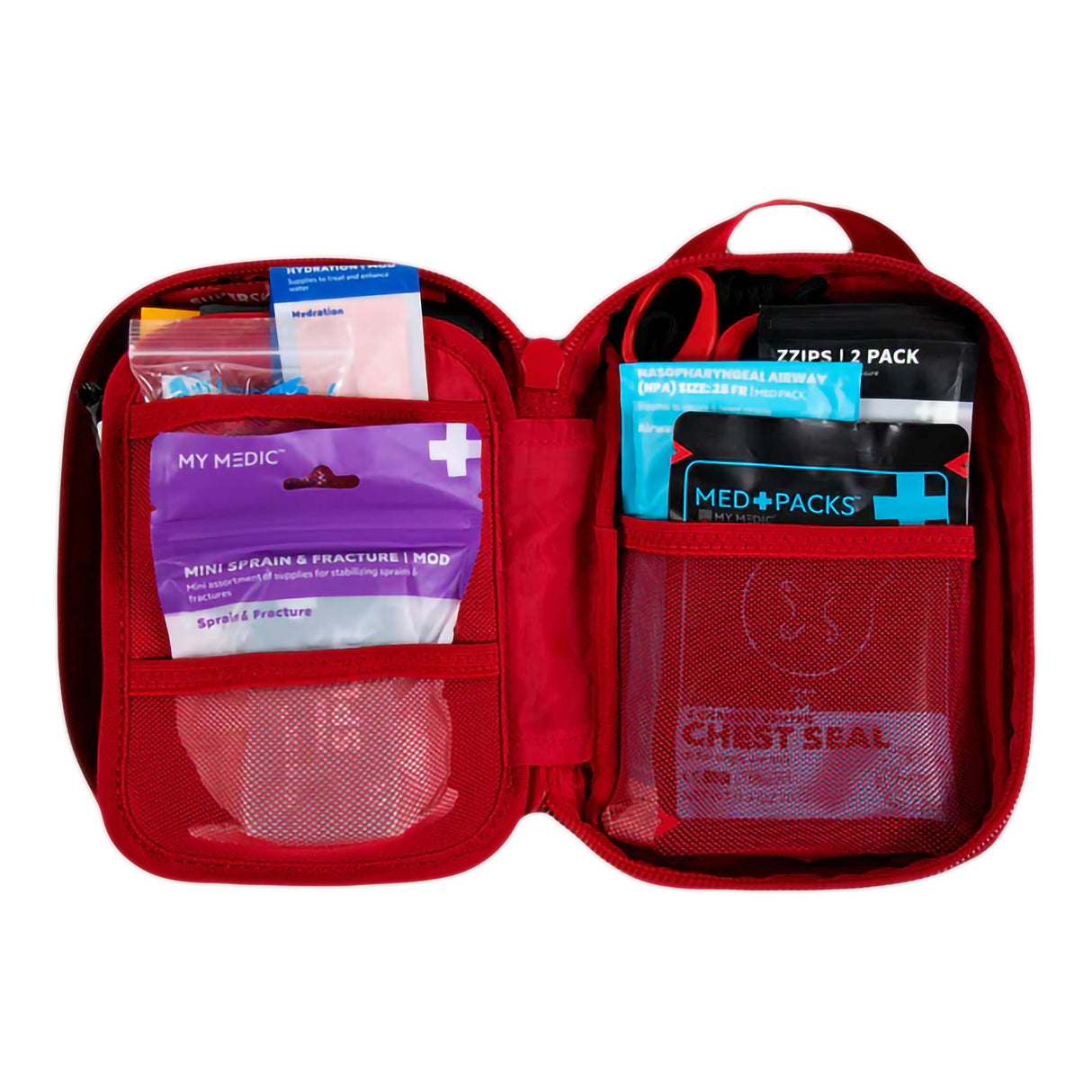 First Aid Kit My Medic MYFAK Mini Standard Red Soft Bag - BeHope