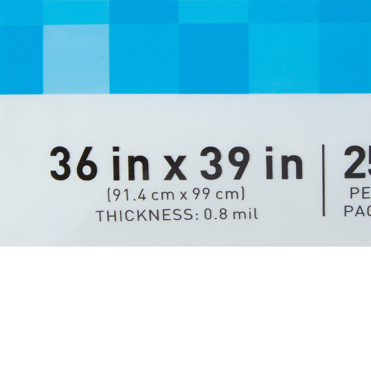 Laundry Bag McKesson Water Soluble 40 to 45 gal. Capacity 36 X 39 Inch