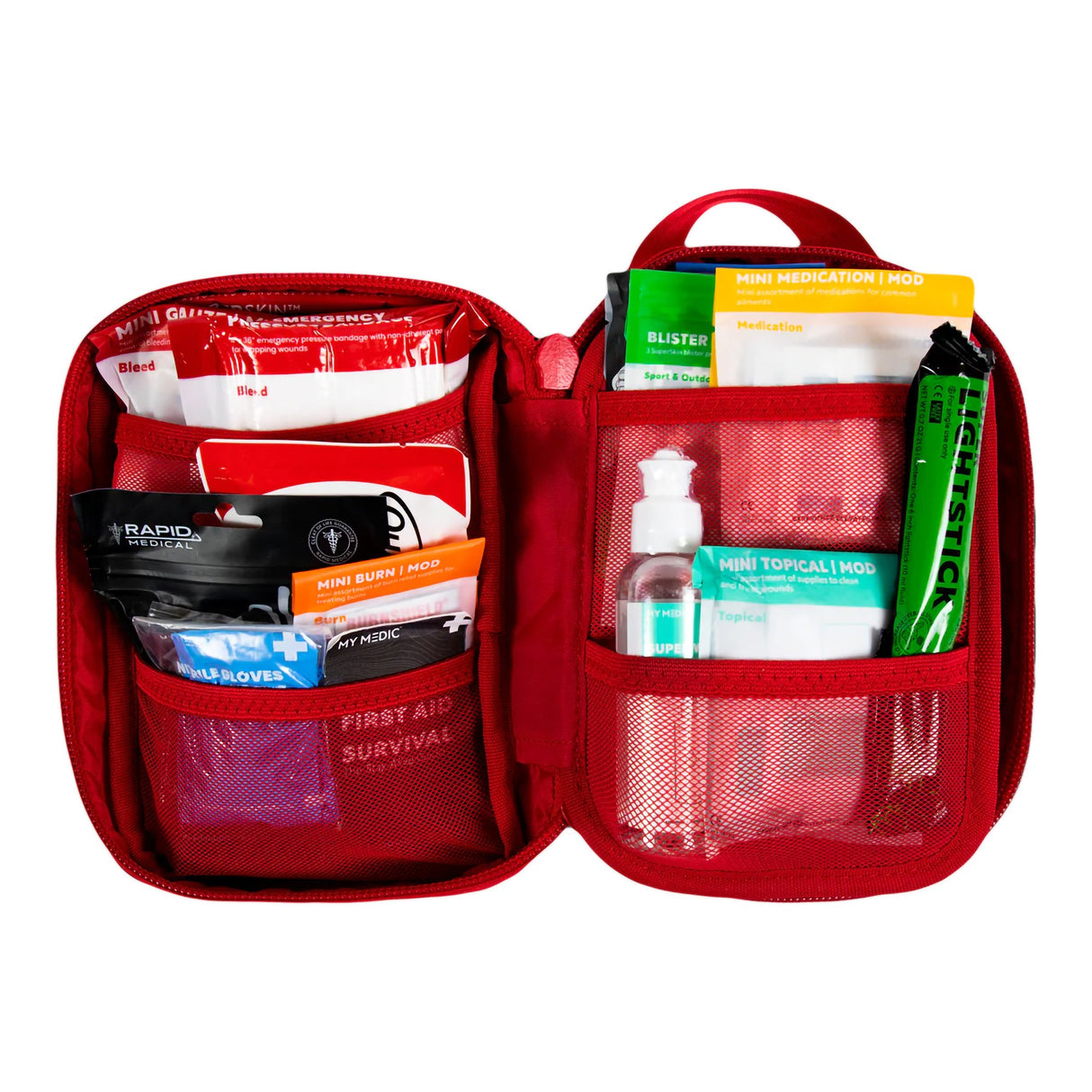 First Aid Kit My Medic MYFAK Mini Standard Red Soft Bag - BeHope