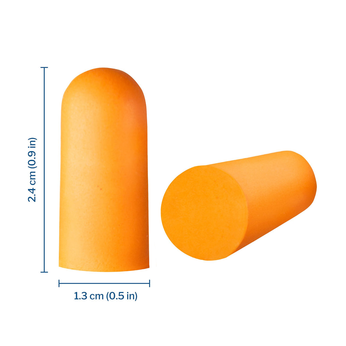 Ear Plugs McKesson Cordless One Size Fits Most Orange - BeHope