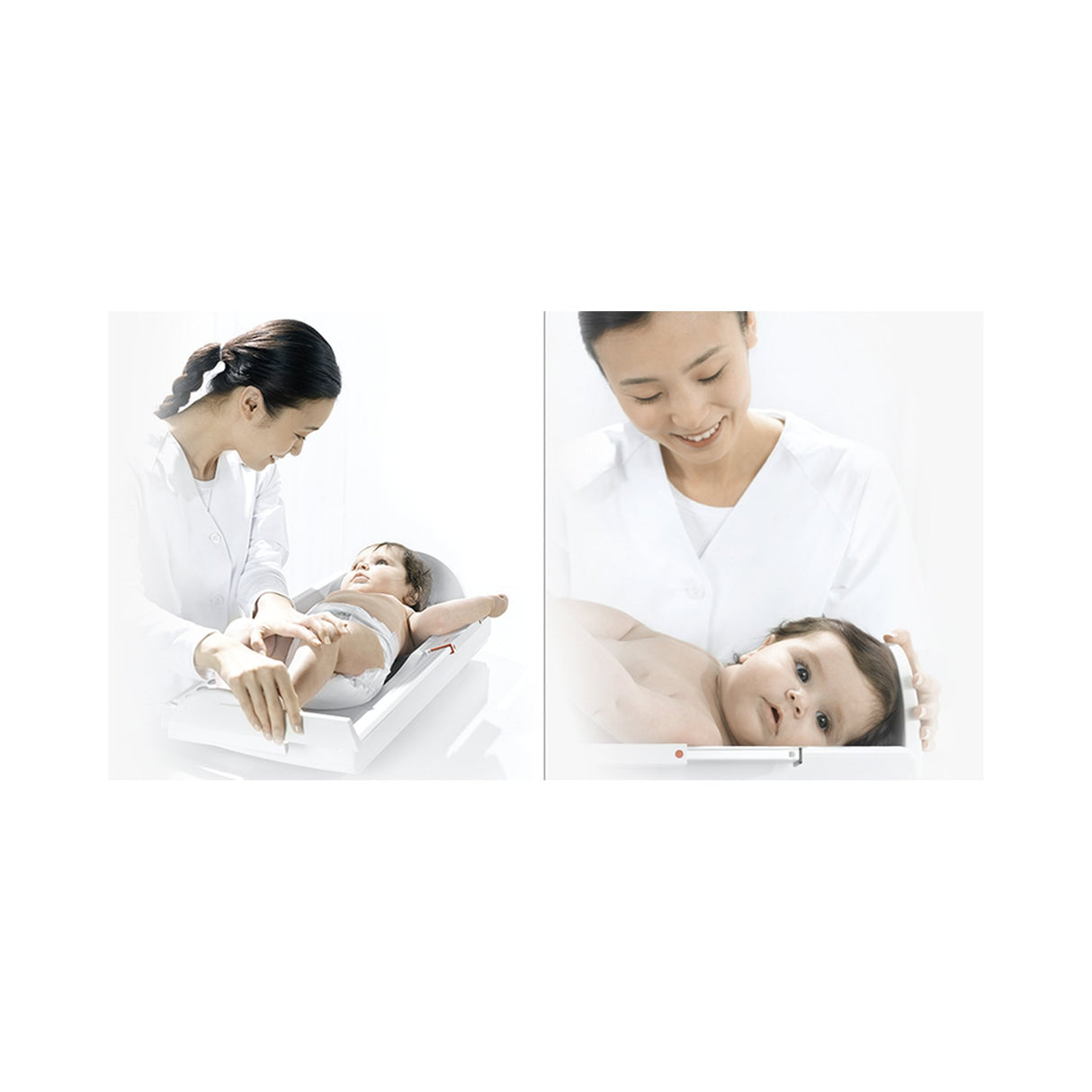 Pediatric Scale seca® 334 LCD Display 44 lbs. / 20 kg Capacity White AC Adapter / Battery Operated - BeHope