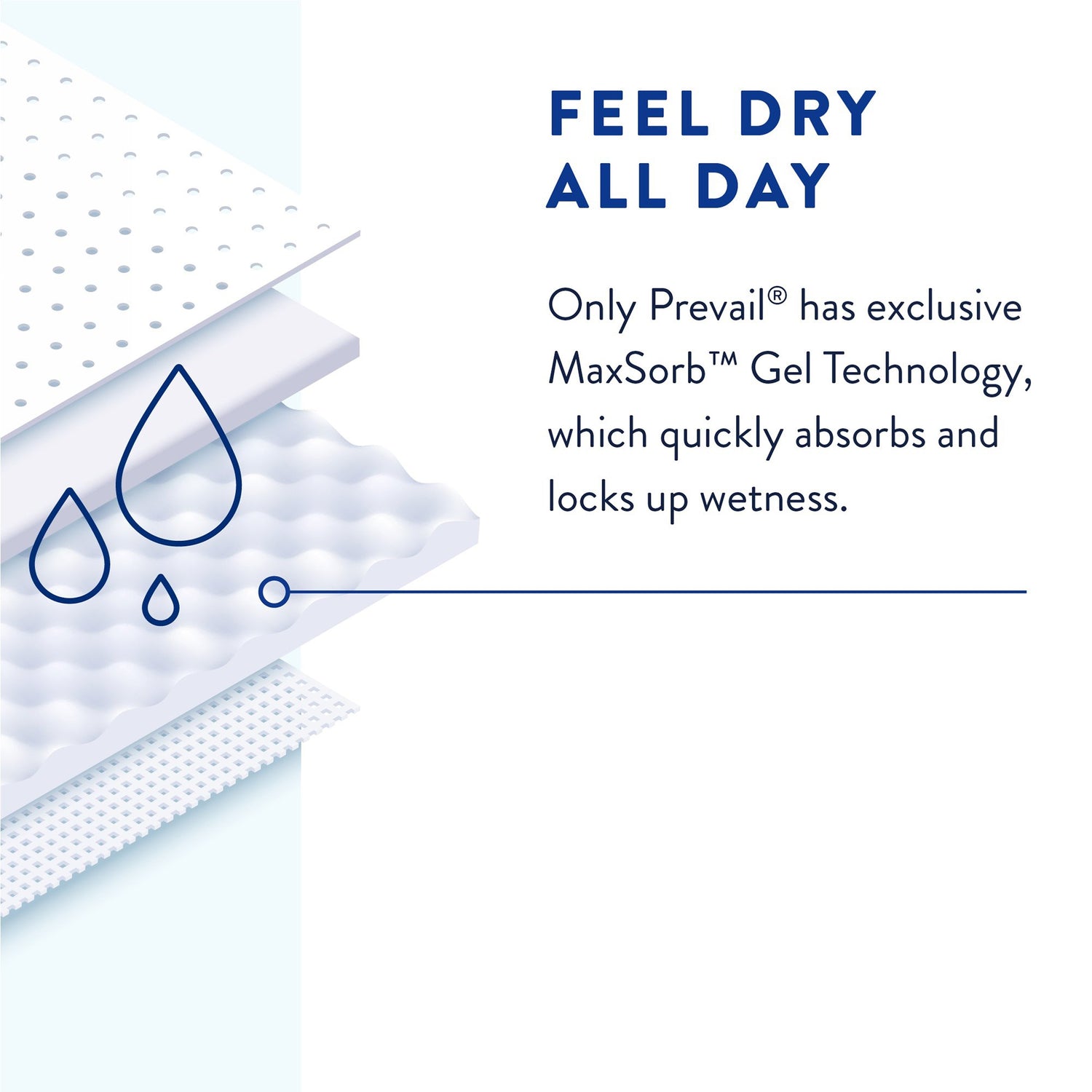 Unisex Adult Incontinence Brief Prevail® Breezers® Medium Disposable Heavy Absorbency - BeHope