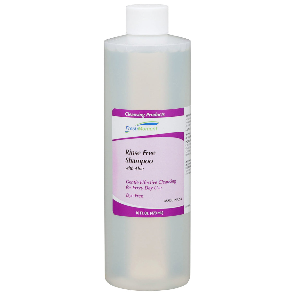 Rinse-Free Shampoo Fresh Moment™ 16 oz. Bottle Floral Scent - BeHope
