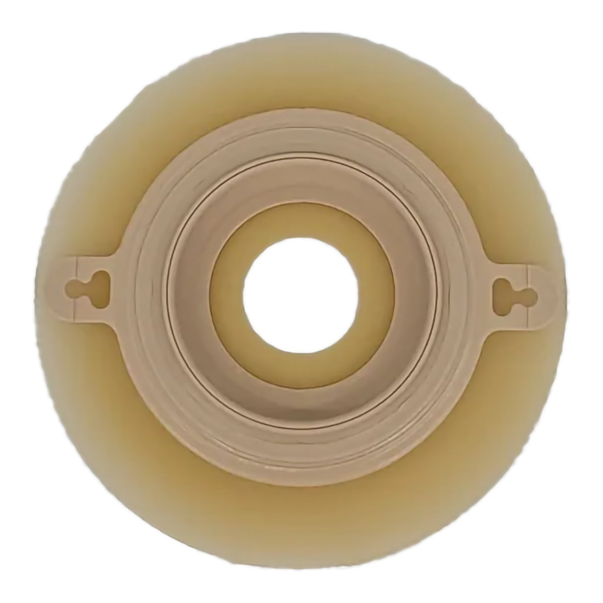 Ostomy Barrier Precut, Extended Wear Adhesive Tape Collar 57 mm Flange Red Code System 1-1/8 Inch Opening 5 X 5 Inch - BeHope