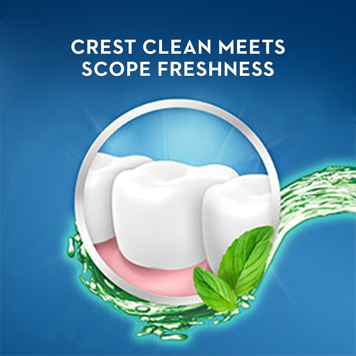 Mouthwash Crest® Scope® Classic 1.2 oz. Original Mint Flavor - BeHope