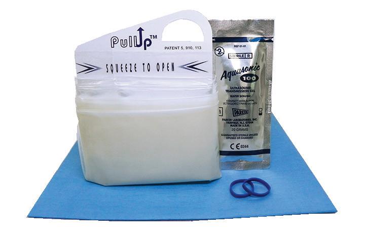 Ultrasound Probe Cover Kit Aspen™ 5 X 12 Inch Polyethylene Sterile Folded - Behope