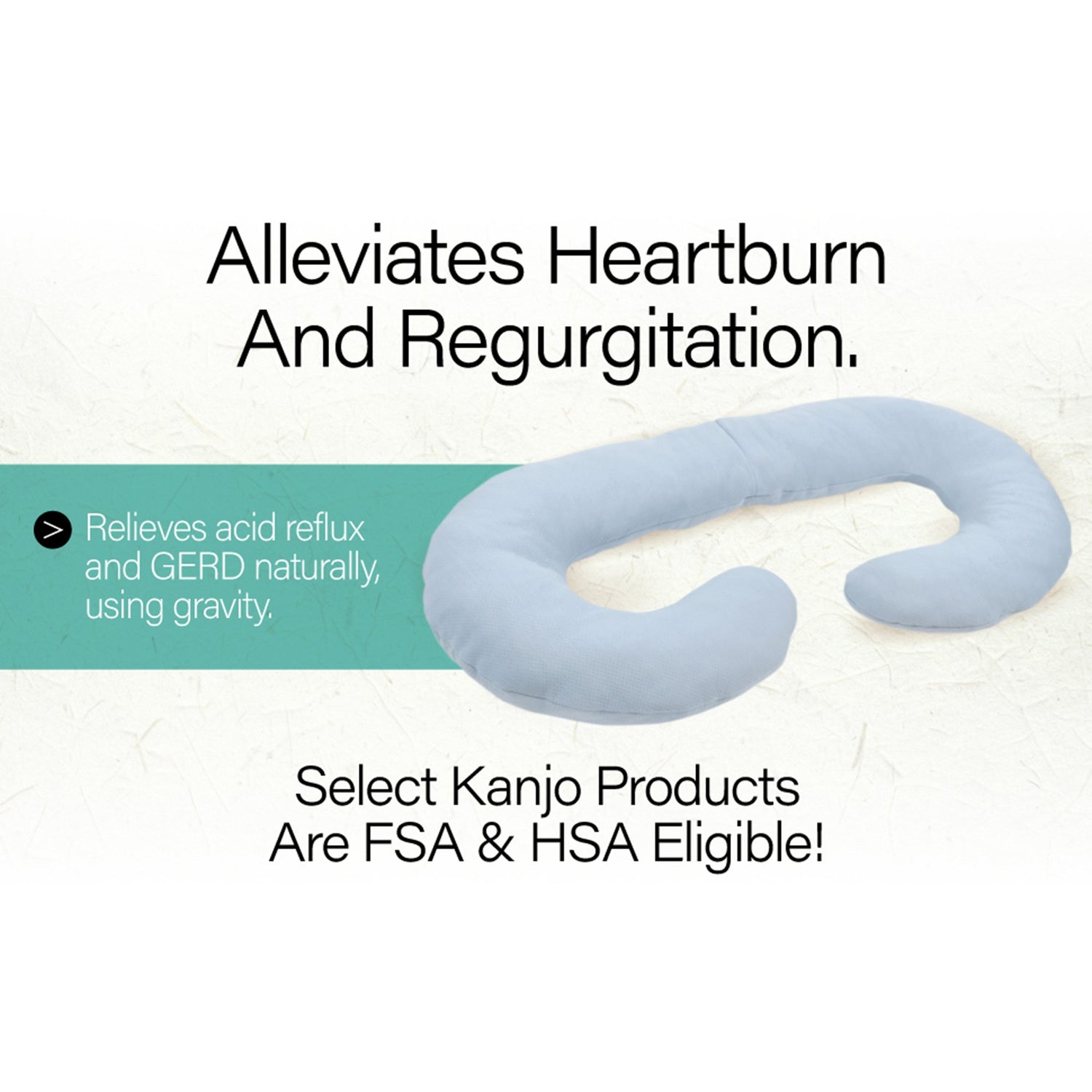 Positioning Pillow Kanjo 57 X 7 X 30 Inch Gray Reusable - BeHope