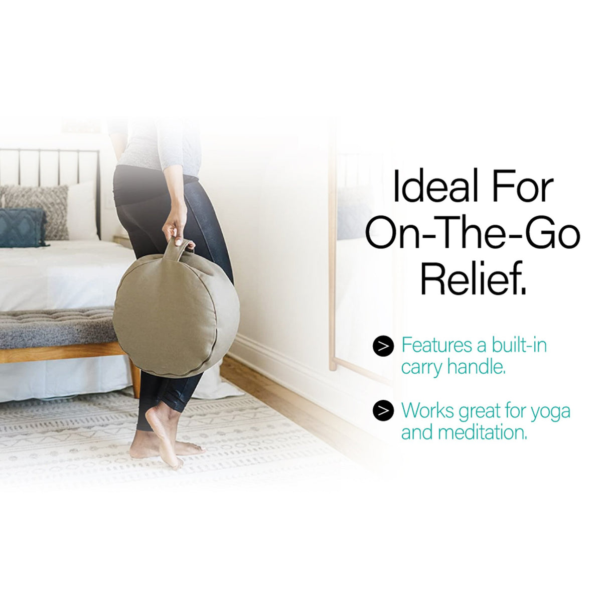 Acupressure Floor Cushion Kanjo 6 X 13 X 13 Inch - BeHope