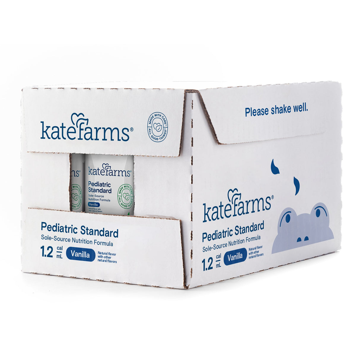 Pediatric Oral Supplement Kate Farms Pediatric Standard 1.2 Vanilla Flavor 8.45 oz. Carton Liquid Organic Pea Protein - BeHope