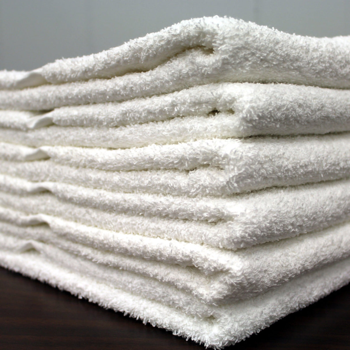 Bath Towel Royal Gold Foundations 20 X 40 Inch OE Cotton 86% / Polyester 14% White Reusable - BeHope