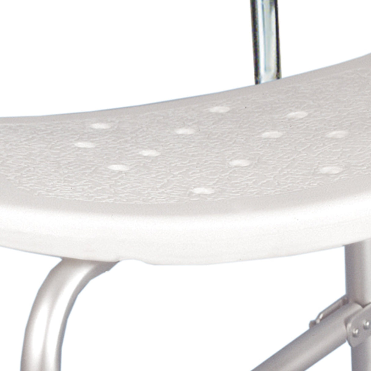 Bath Bench McKesson Without Arms Aluminum Frame With Backrest 20 Inch Seat Width 500 lbs. Weight Capacity - BeHope