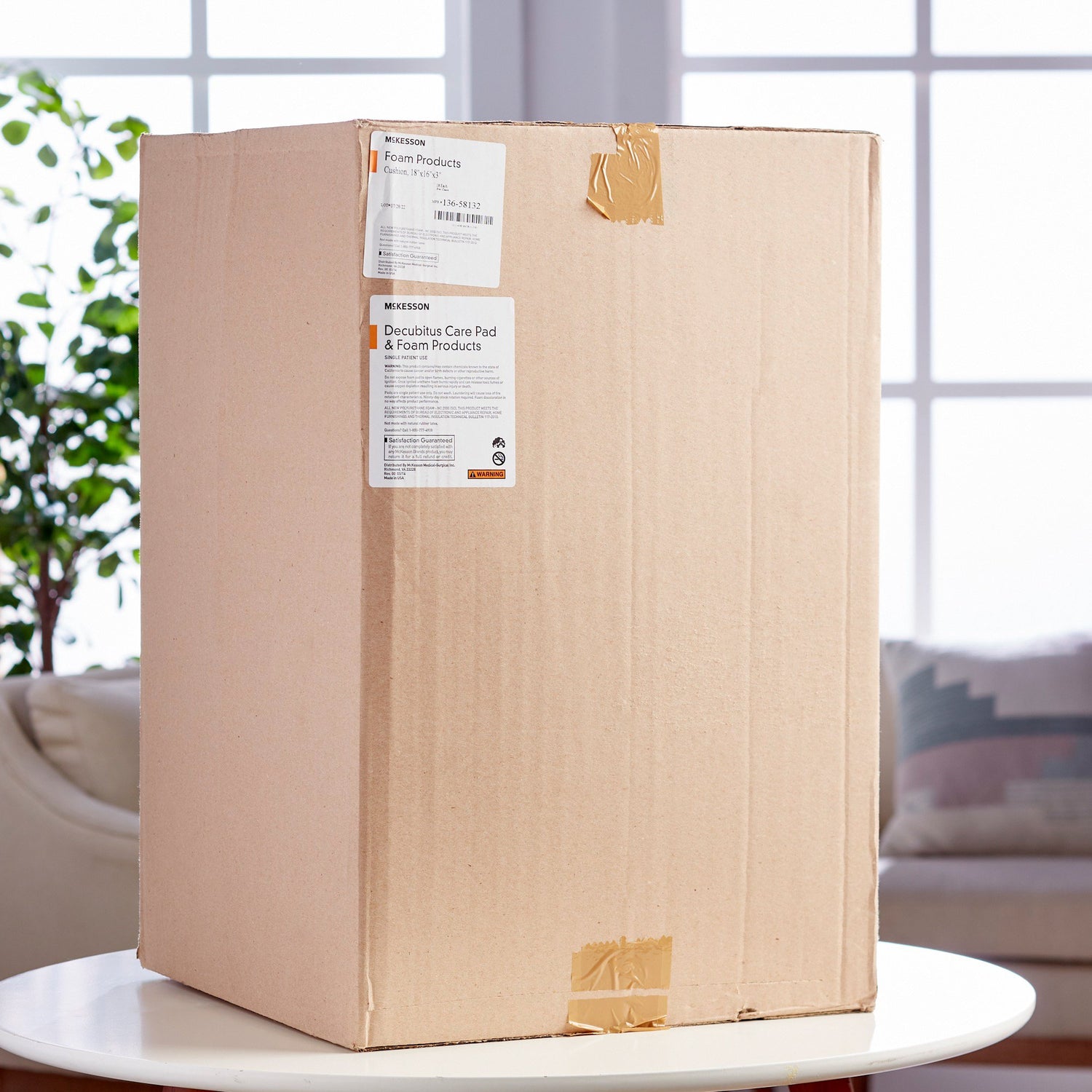 Seat Cushion McKesson 18 W X 16 L X 3 D Inch Convoluted Foam - BeHope