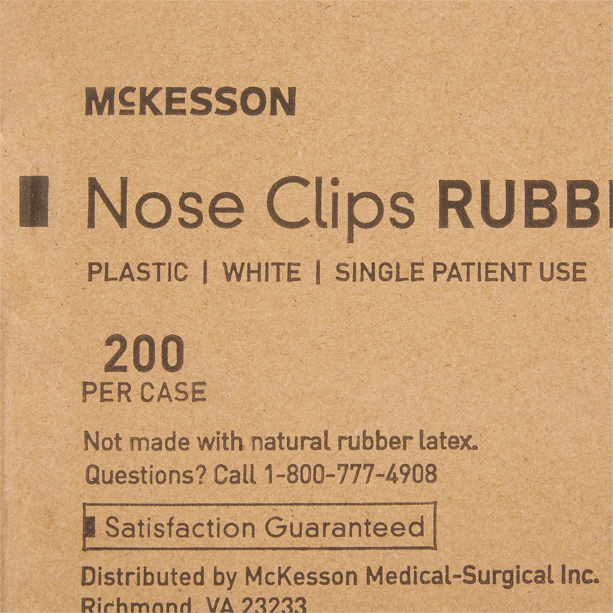 Nose Clip McKesson Rubber, Disposable, White Plastic For Spirometry - BeHope