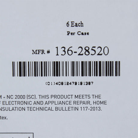 Mattress Overlay McKesson Convoluted Foam 72 L X 33 W X 4 H Inch - BeHope