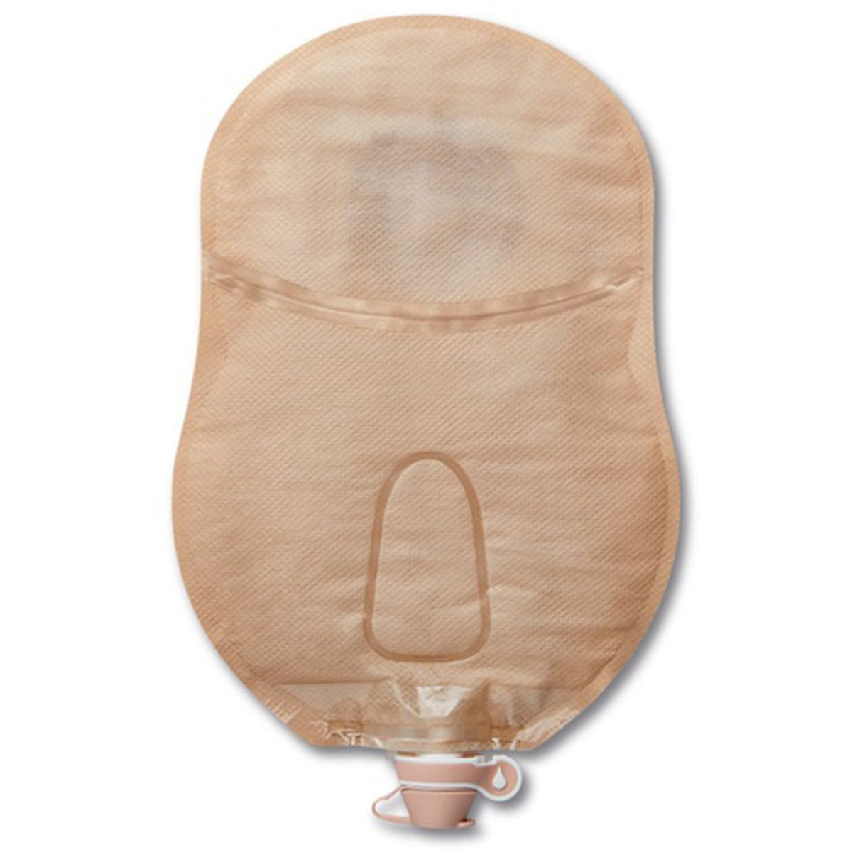 Urostomy Pouch CeraPlus™ One-Piece System 9 Inch Length Soft Convex, Pre-Cut 7/8 Inch Stoma Drainable - BeHope