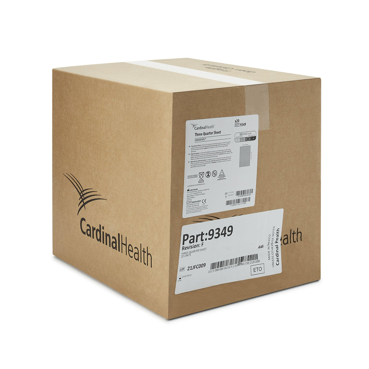 General Purpose Drape Three-Quarter Drape 57 W X 76 L Inch Sterile - BeHope