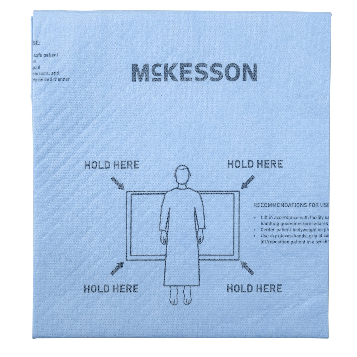 Alèse jetable McKesson 30 x 36 pouces, polymère super absorbant, forte absorption